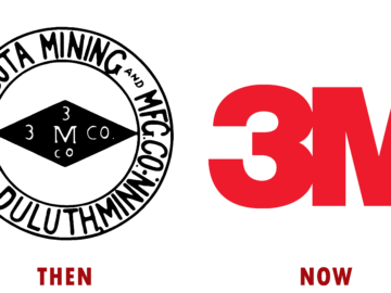 3M Logo then and now