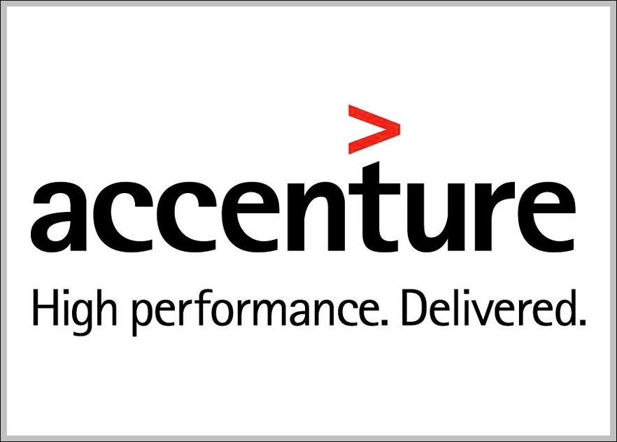 Accenture red arrow logo
