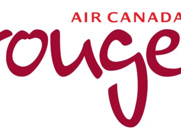 Air Canada Rouge Sign