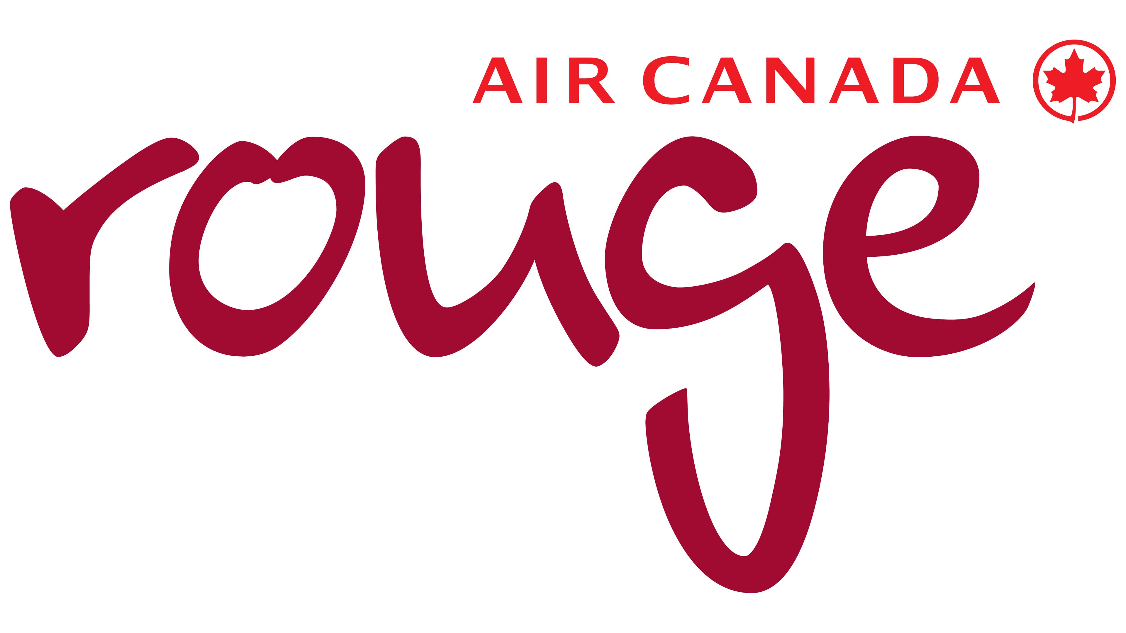 Air Canada Rouge Sign