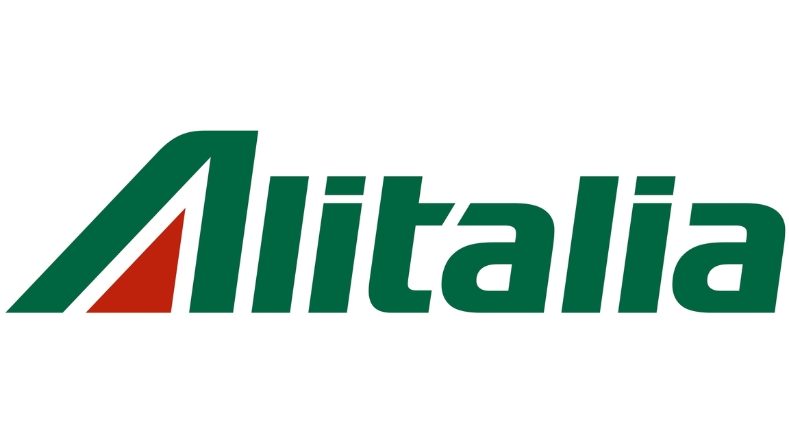 Alitalia sign 2018 present