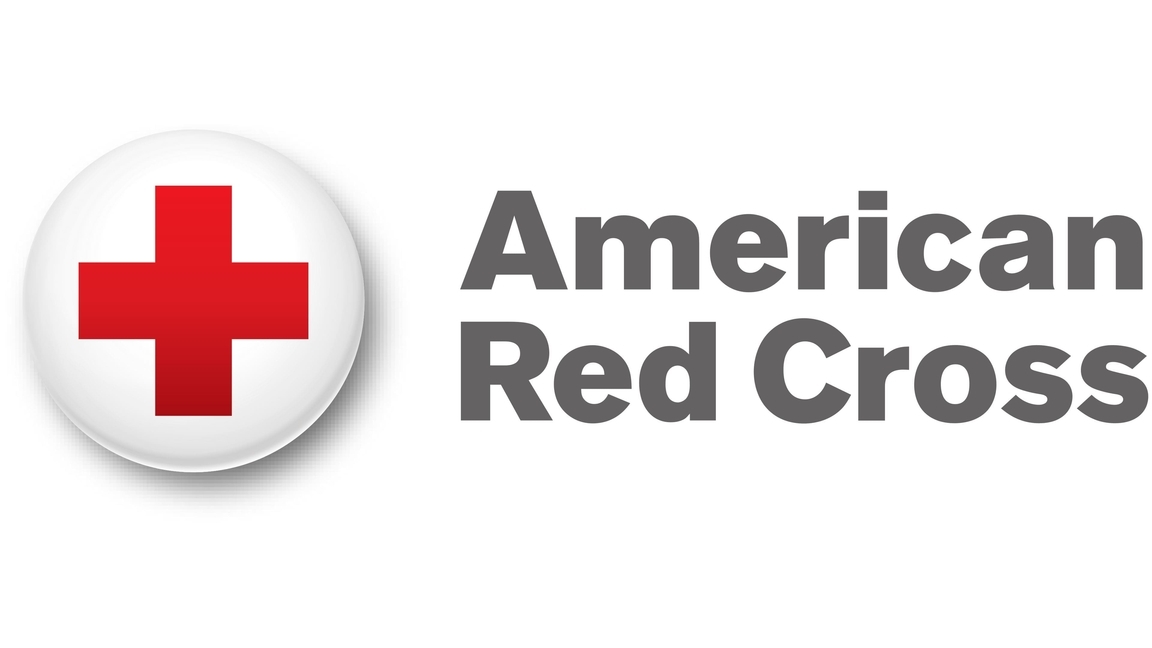 American red cross sign