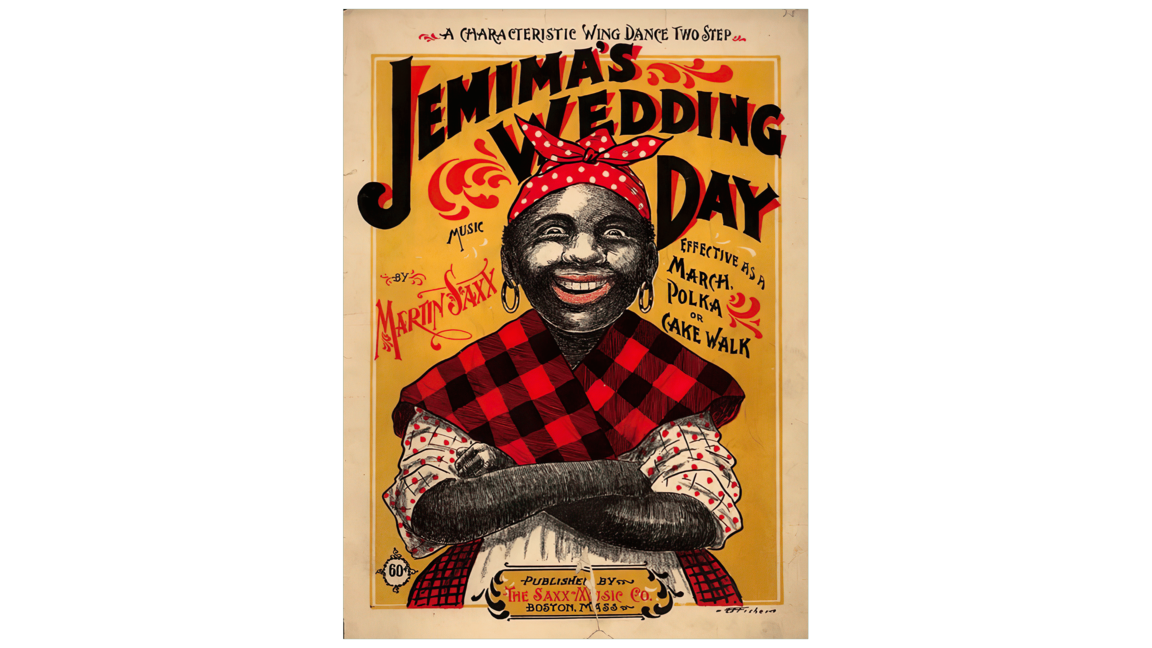 Aunt jemima sign 1888