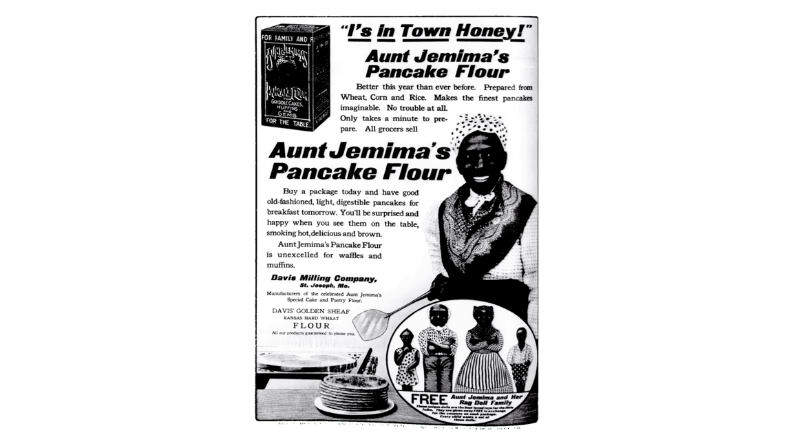 Aunt jemima sign 1893