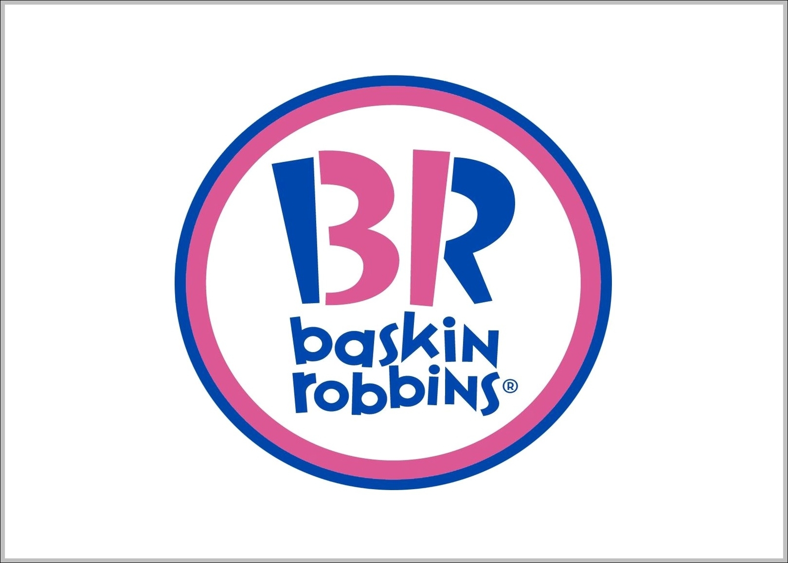 Baskin Robbins logo Vertical