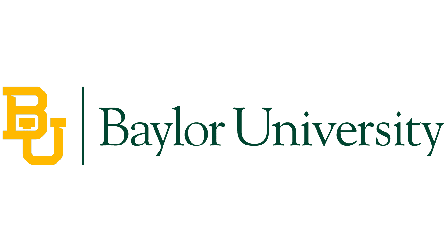 Baylor university sign