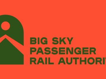 Big Sky Passenger Rail Authority New Logo