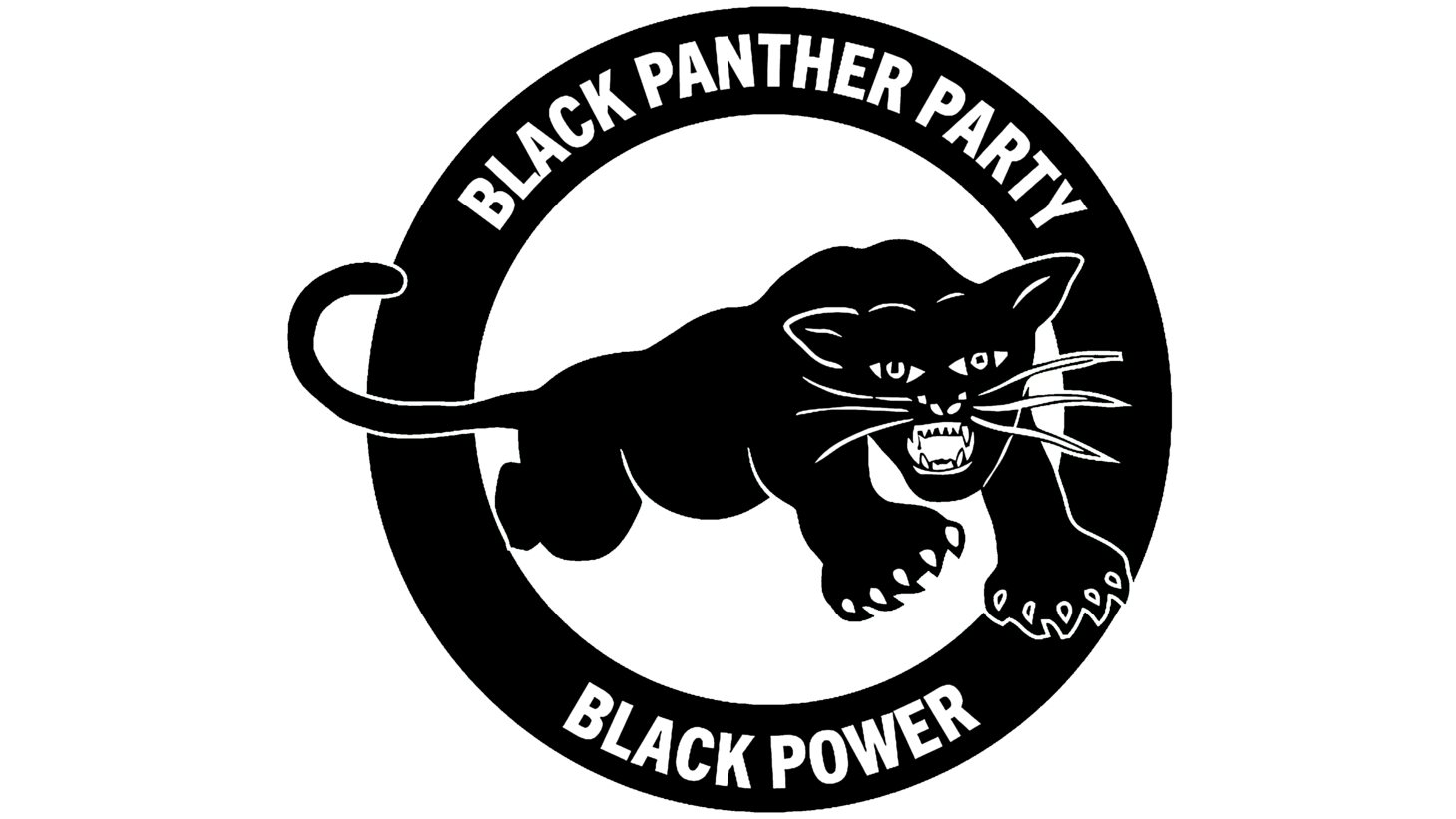 Black panther party logo