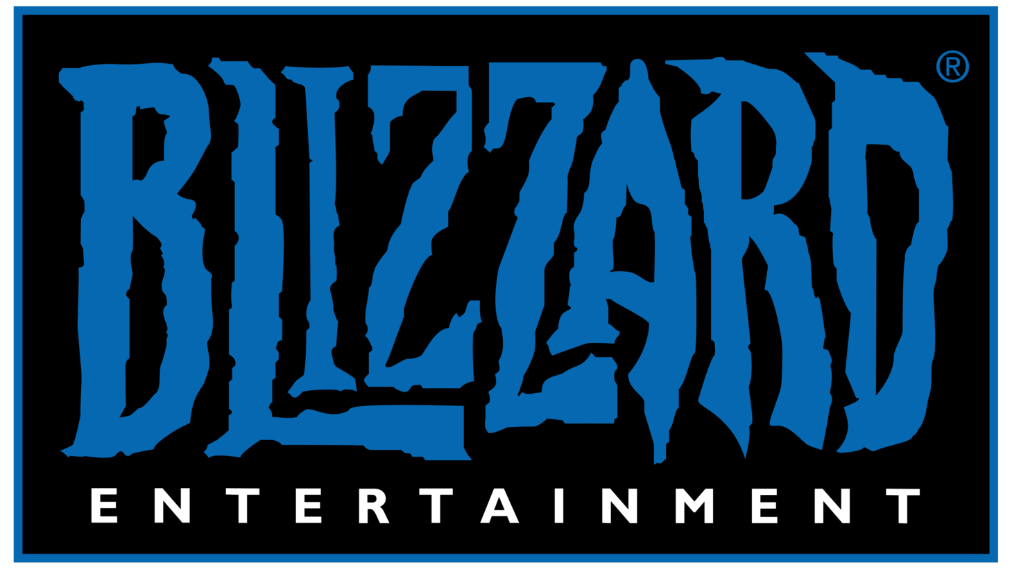 Blizzard entertainment sign 1994