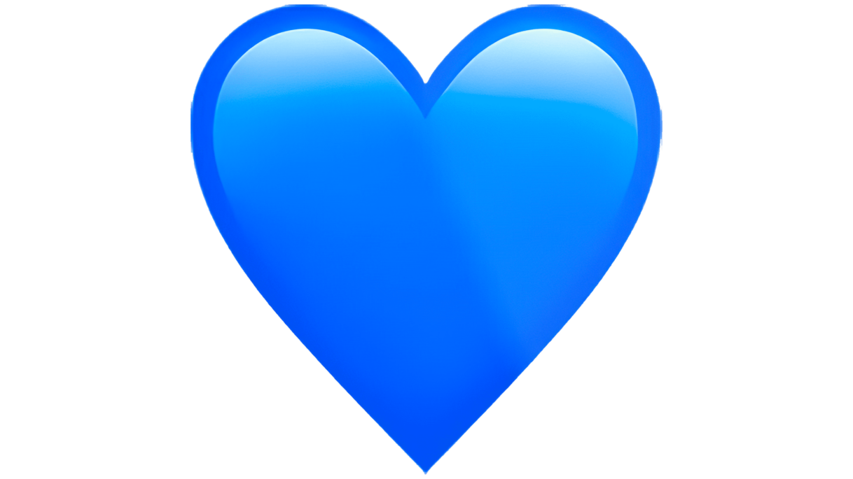 Blue Heart Emoji