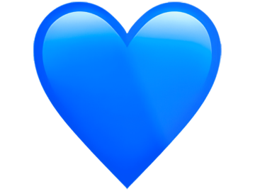 Blue Heart Emoji