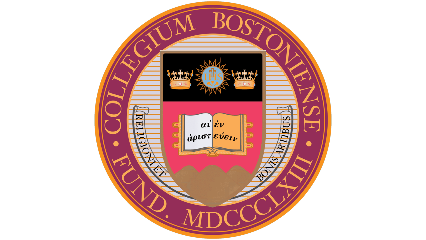 Boston college sign