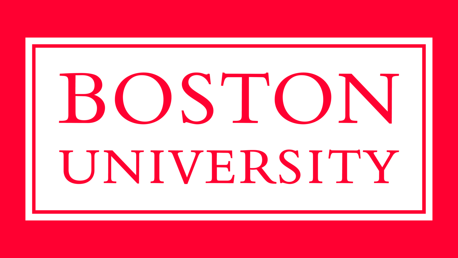 Boston university logo