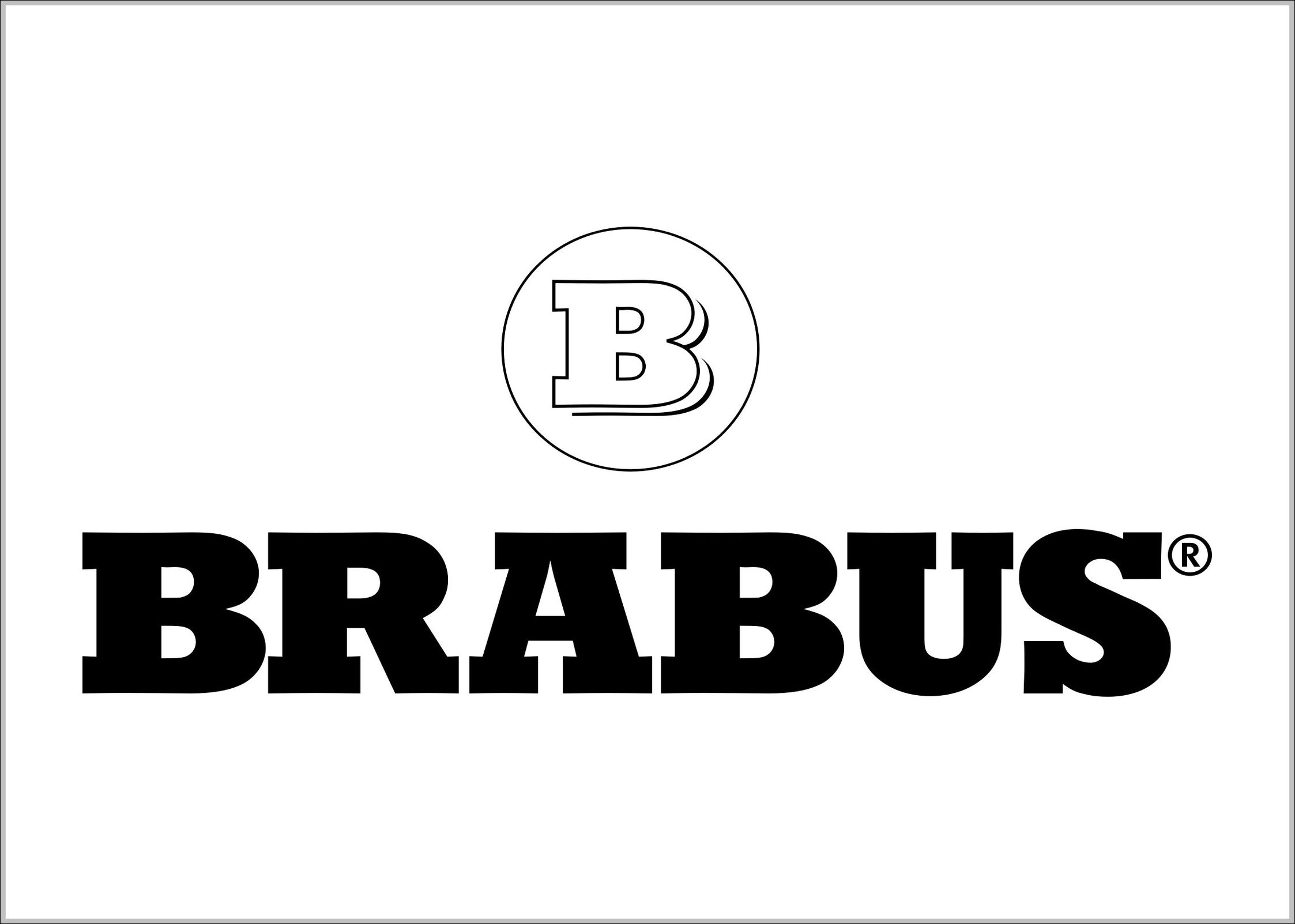 Brabus logo logotype
