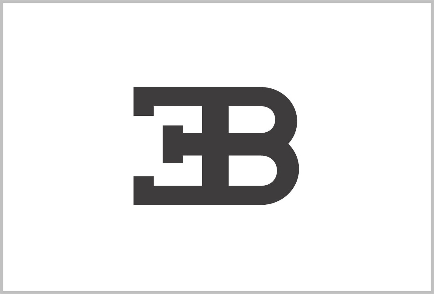 Bugatti b logo
