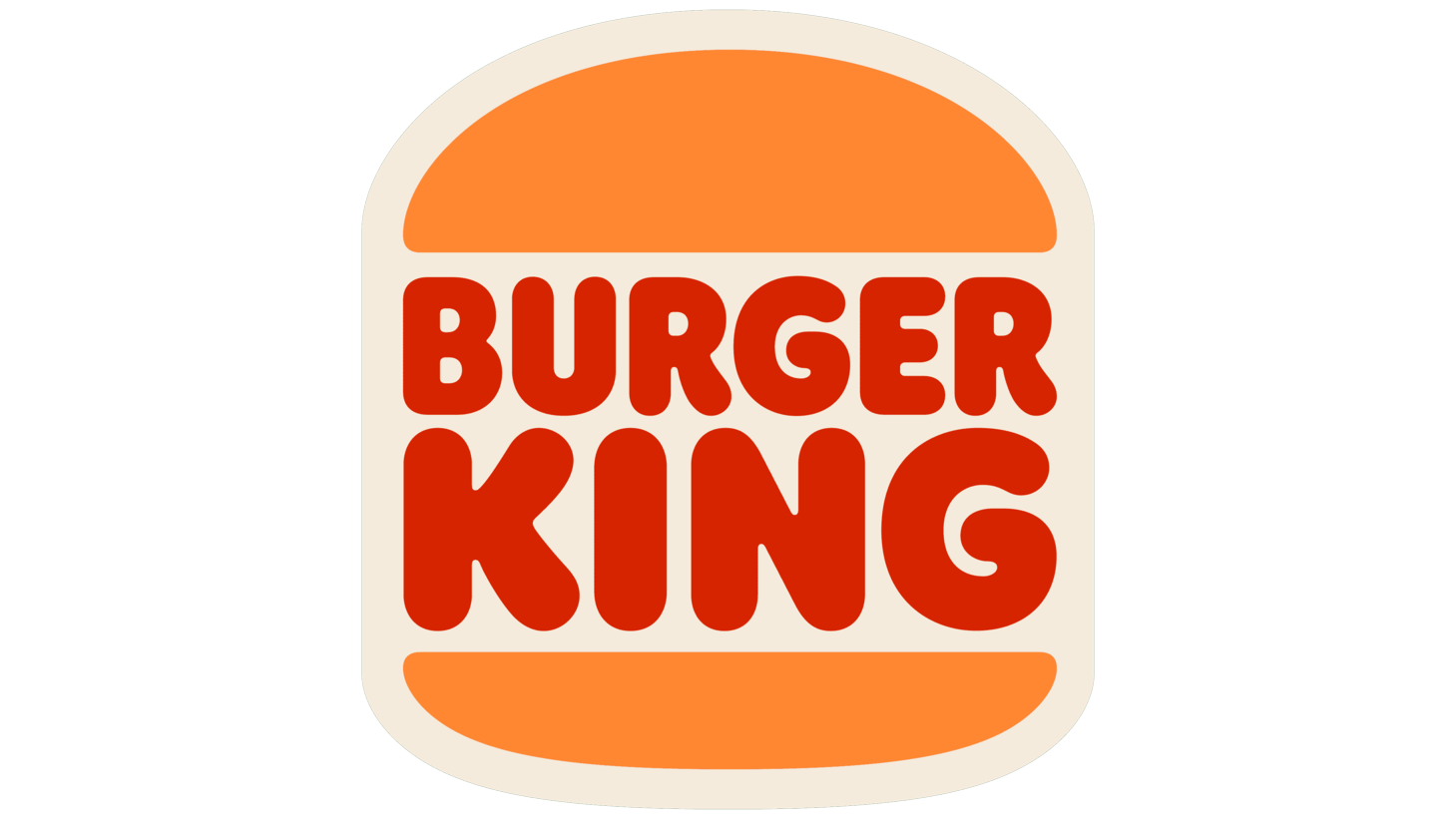 Burger king sign