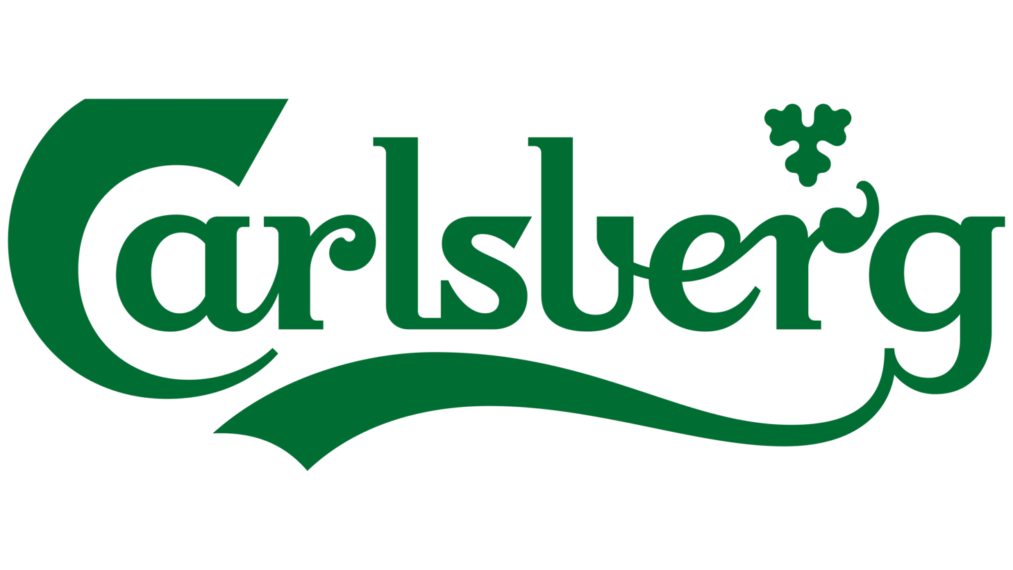 Carlsberg sign