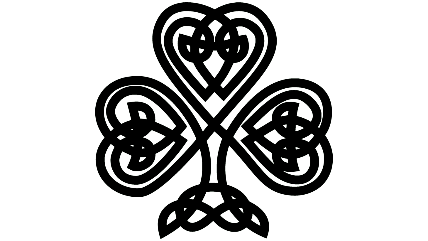 Celtic shamrock logo