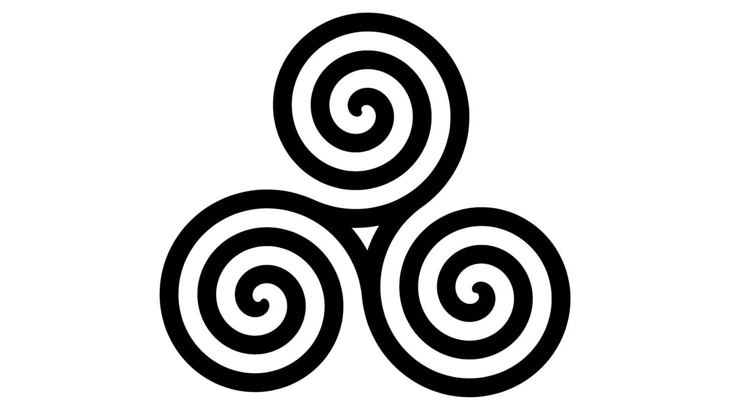 Celtic spiral logo