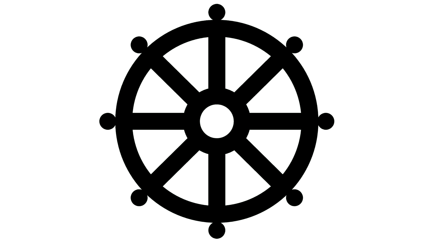 Celtic wheel of taranis logo