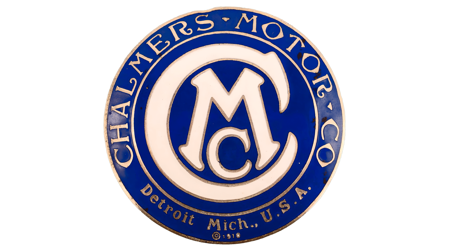 Chalmers motor company sign