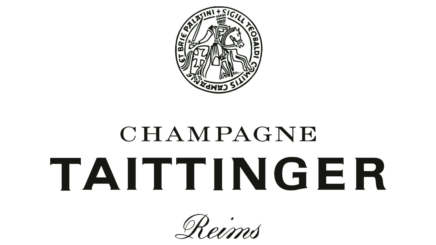 Champagne taittinger symbol