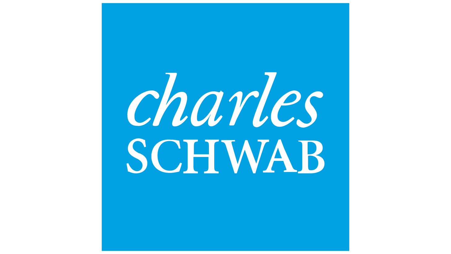 Charles schwab sign