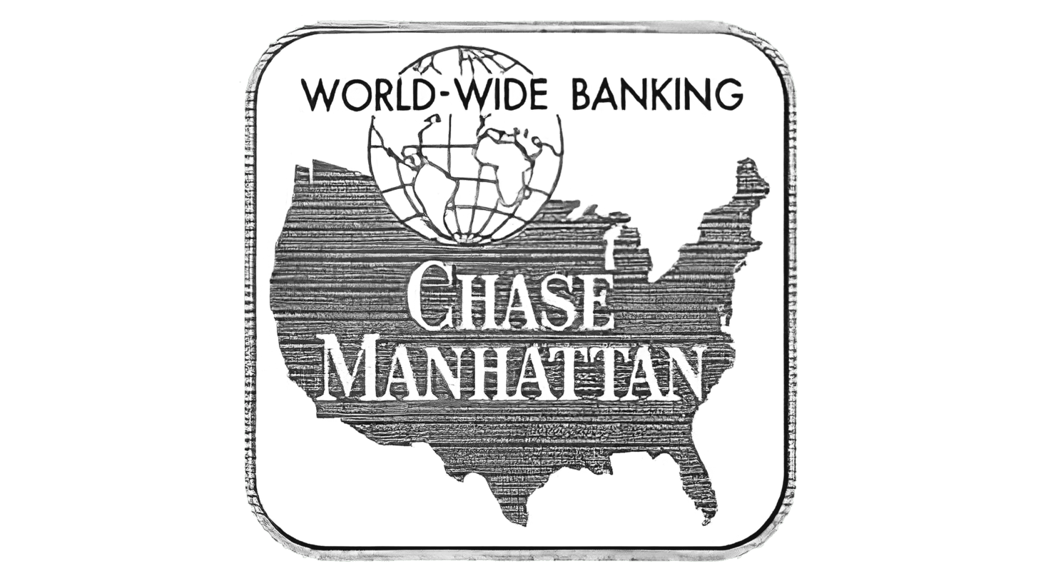 Chase manhattan world wide banking sign 1955 1961