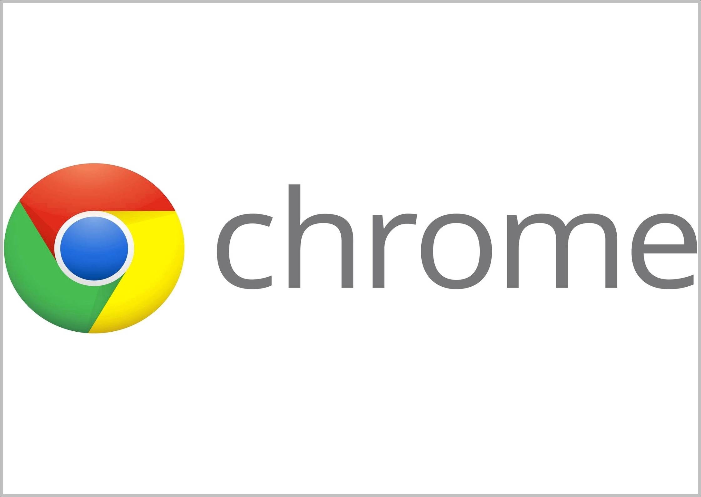 Chrome sign