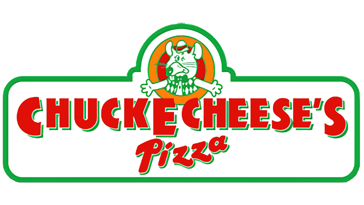 Chuck e. cheeses pizza sign 1989 1993