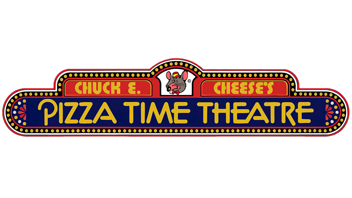 Chuck e. cheeses pizza time theatre sign 1977 1981