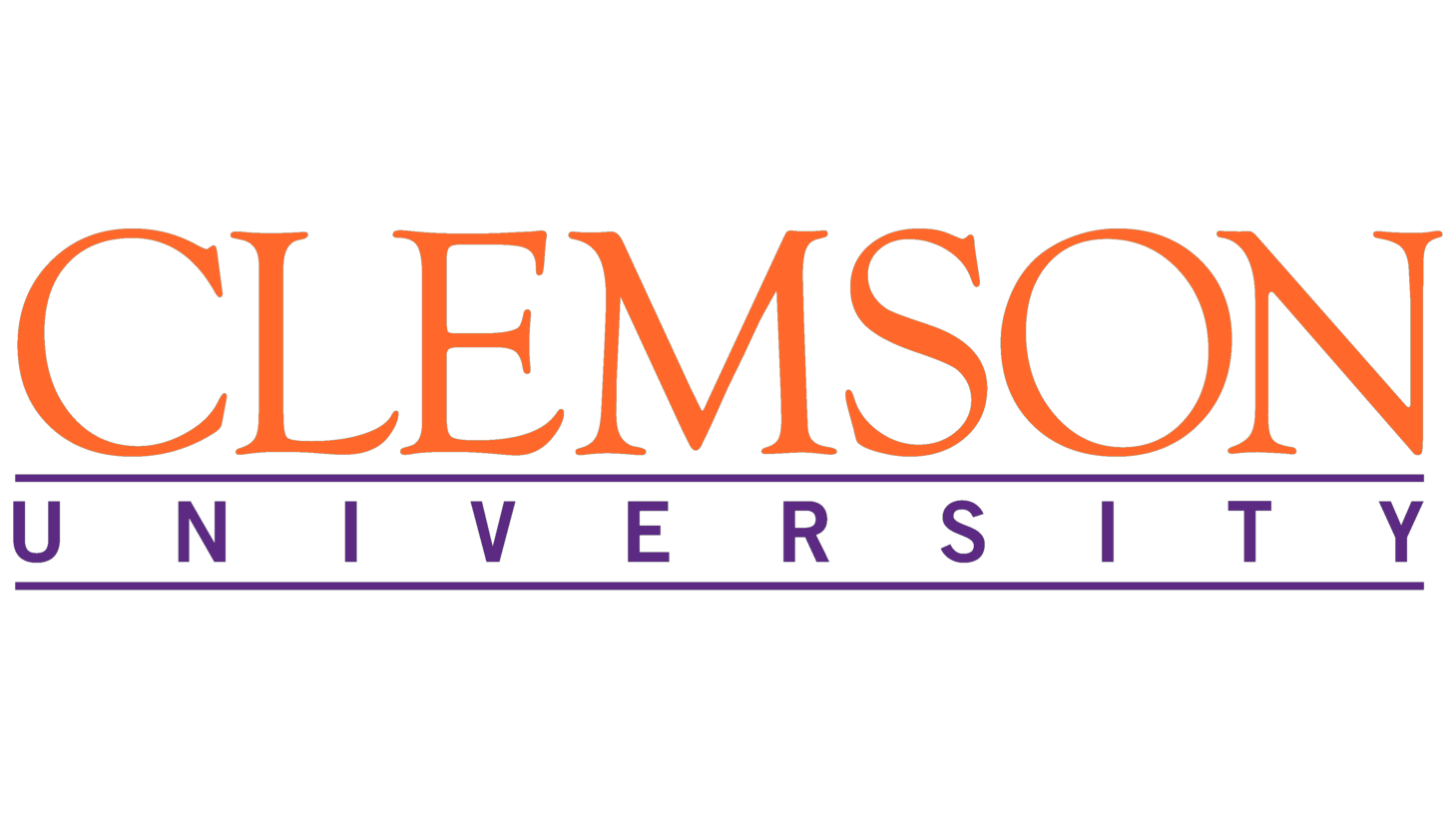 Clemson university sign