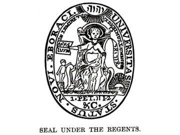 Columbia University the seal Logo 1784 1787