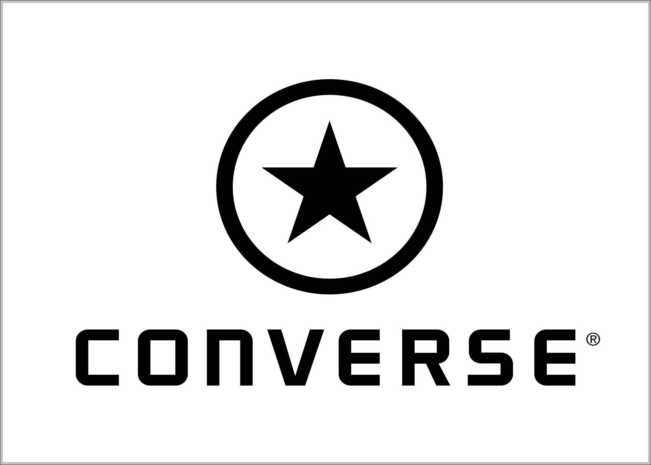 Converse logo old