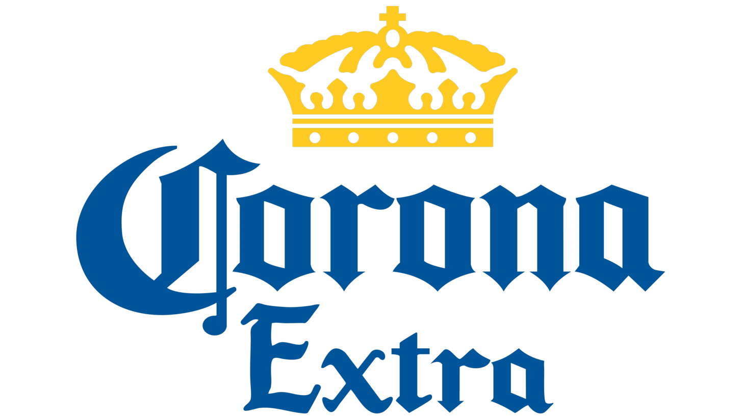 Corona extra sign