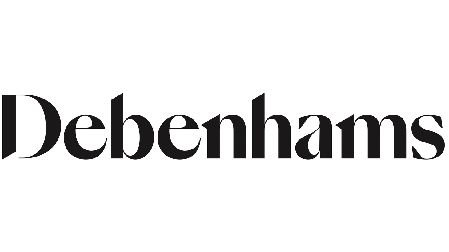 Debenhams sign