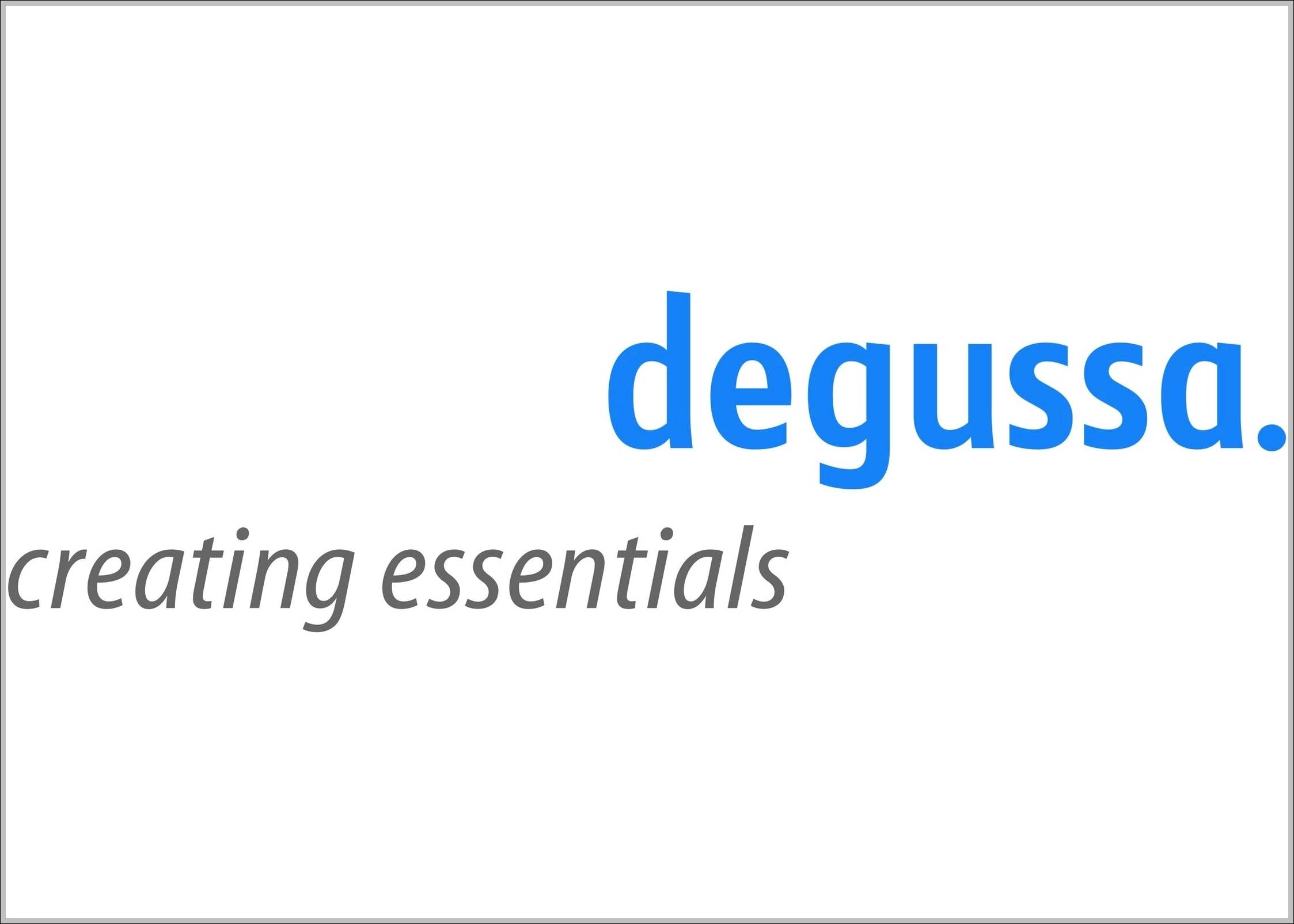 Degussa logo
