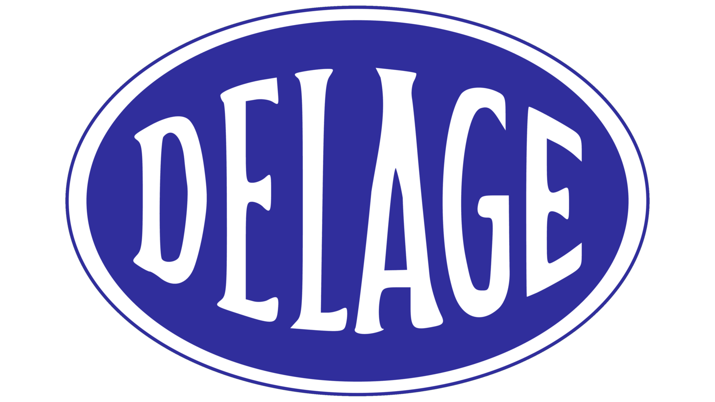 Delage sign