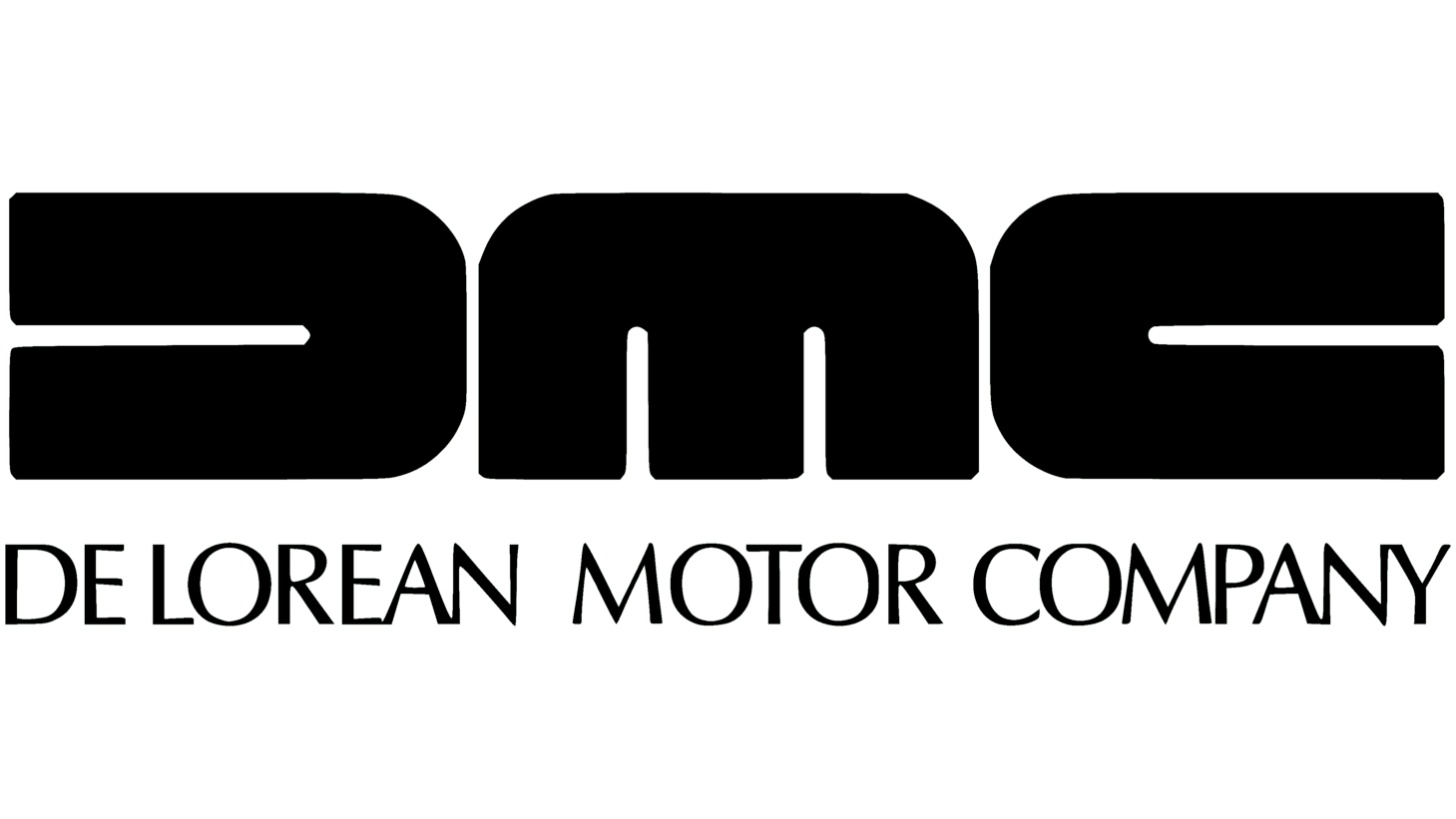 Delorean motor company sign 1995 2008