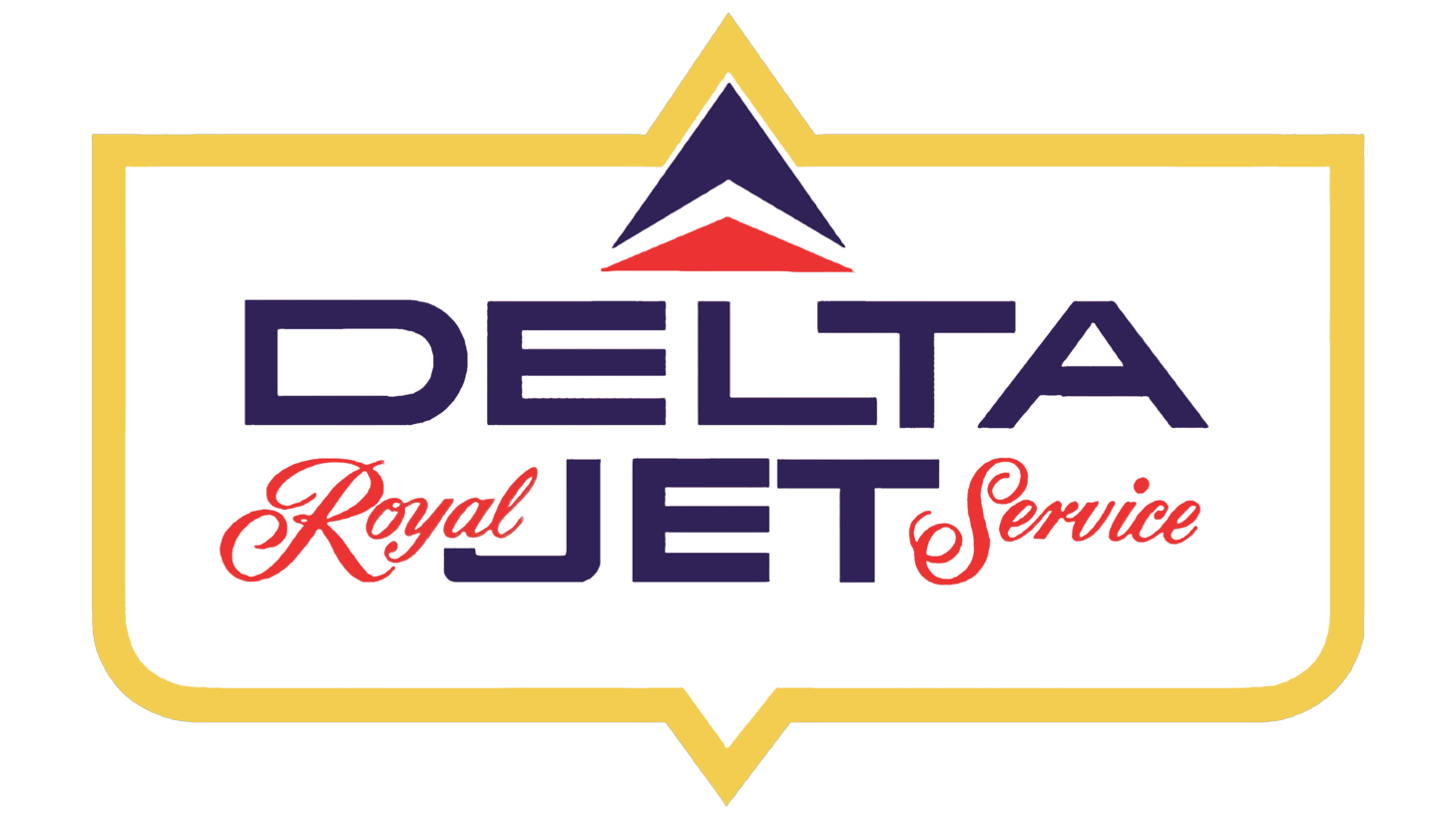 Delta air lines second era sign 1959