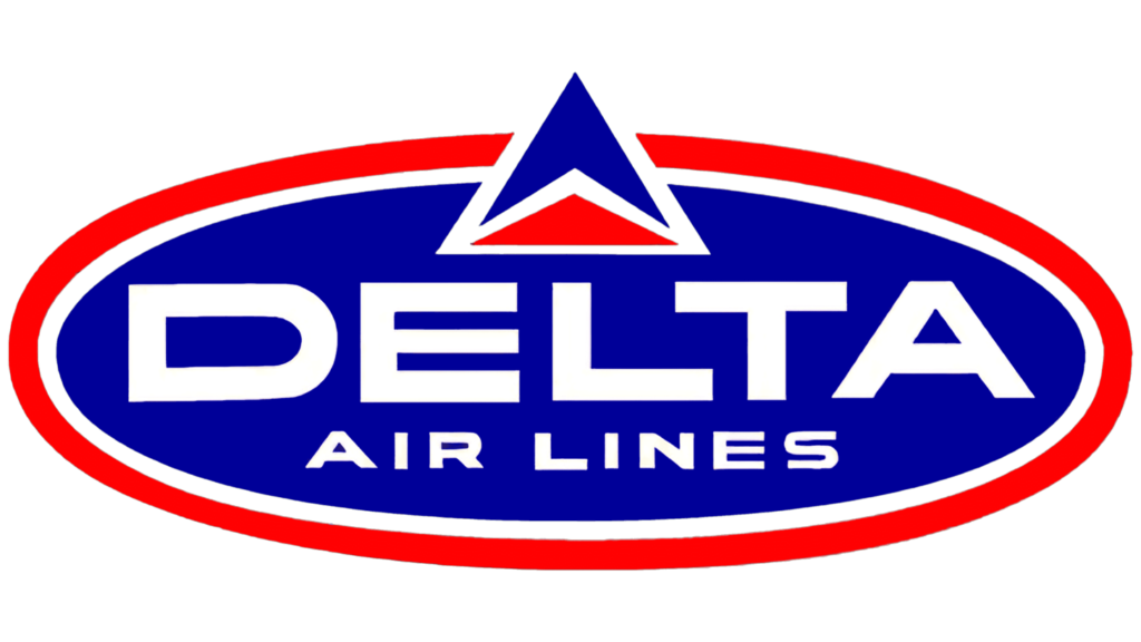 Delta air lines second era sign 1962 1966 - Logo Sign - Logos, Signs ...