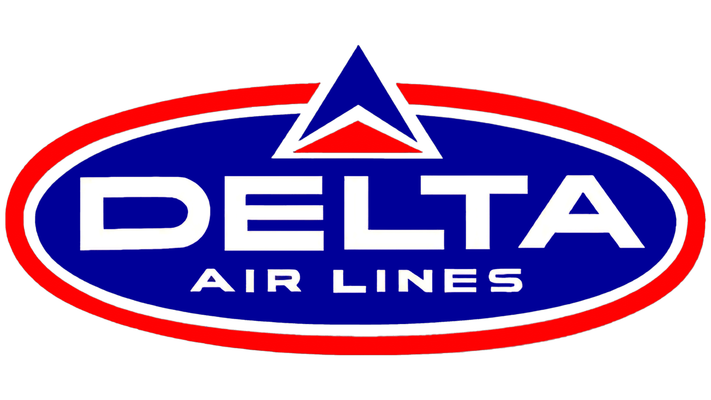 Delta air lines second era sign 1962 1966