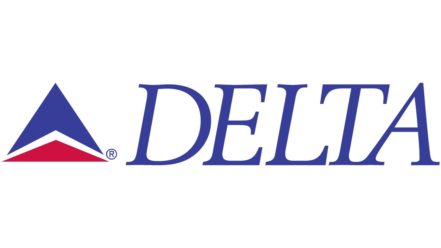 Delta air lines second era sign 1987 1995