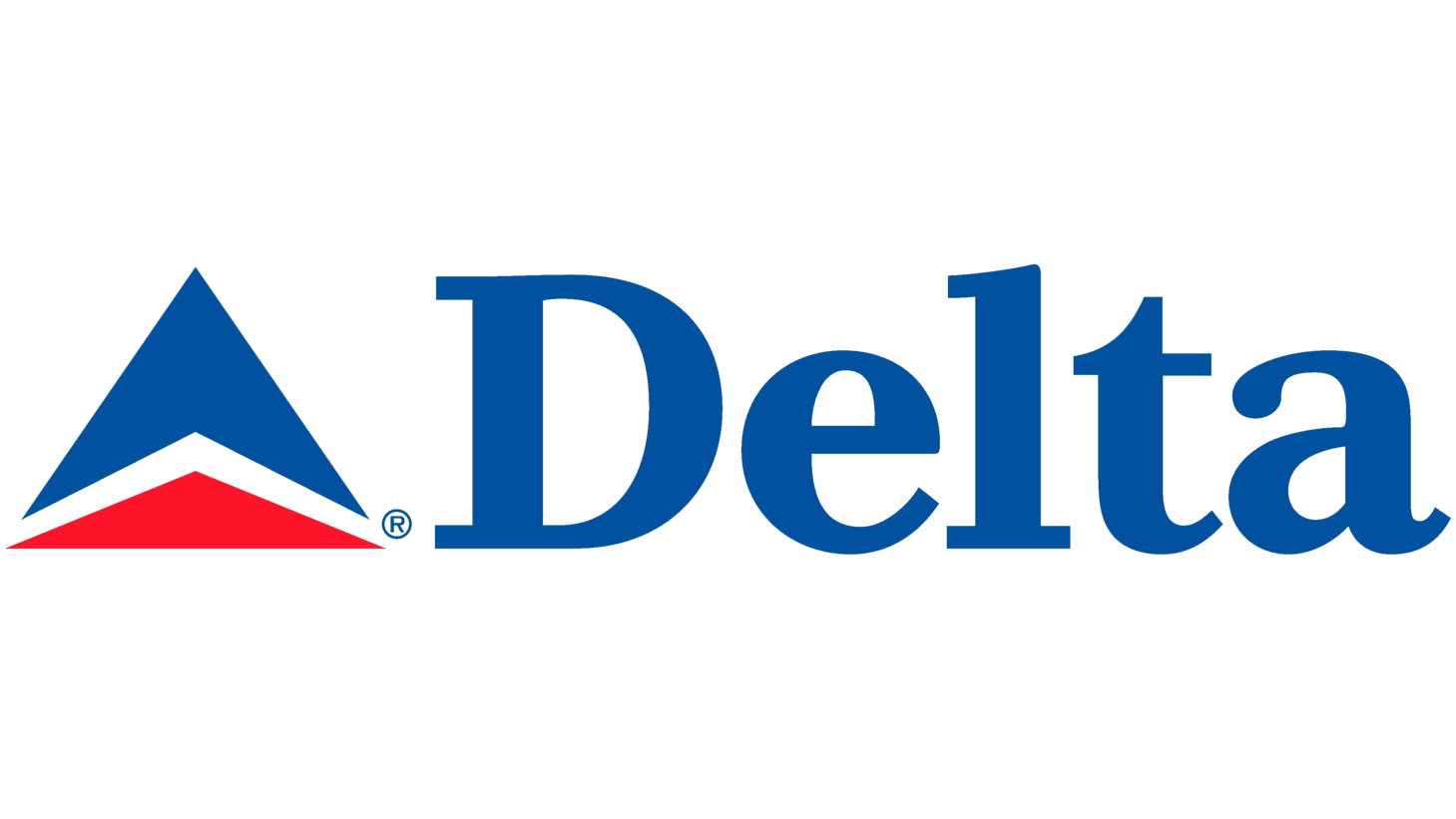 Delta air lines second era sign 2004 2007