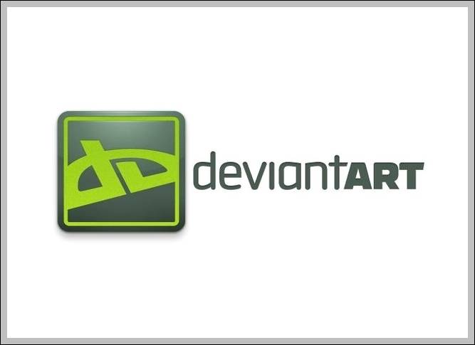 DeviantArt logo old