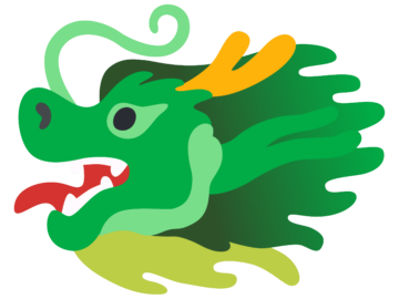 Dragon Head Emoticon