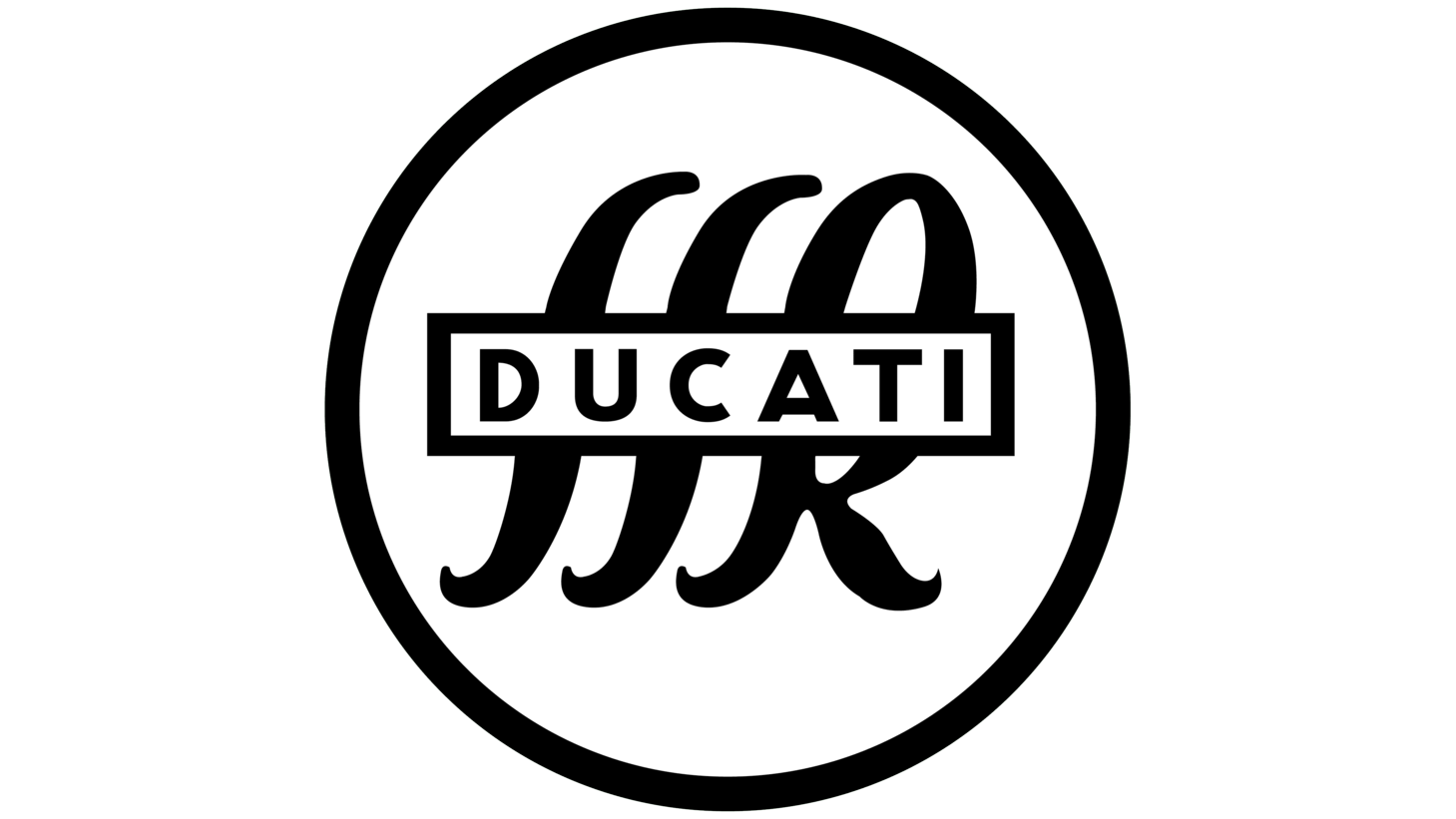 Ducati sign 1935 1949