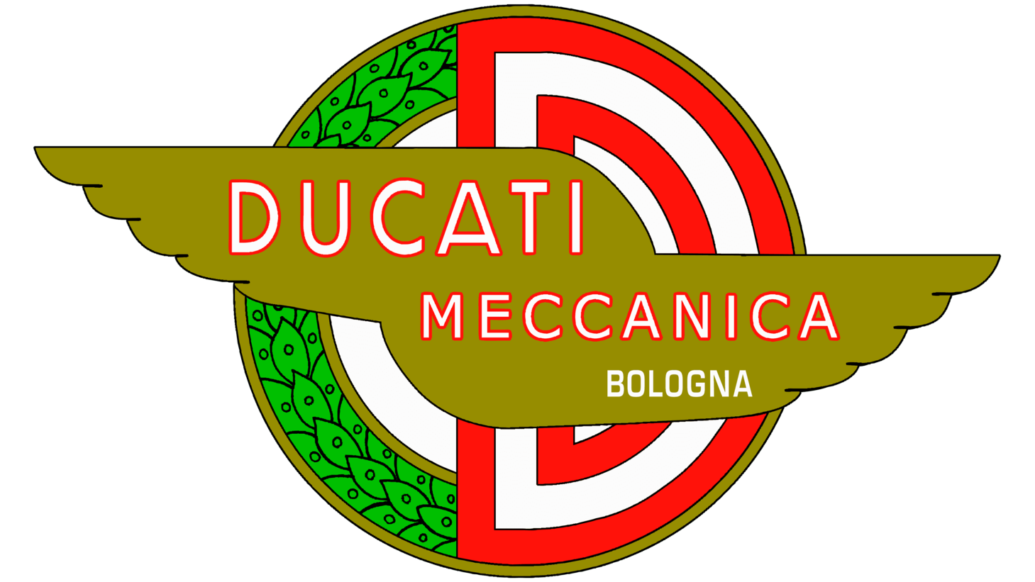 Ducati sign 1958 1959