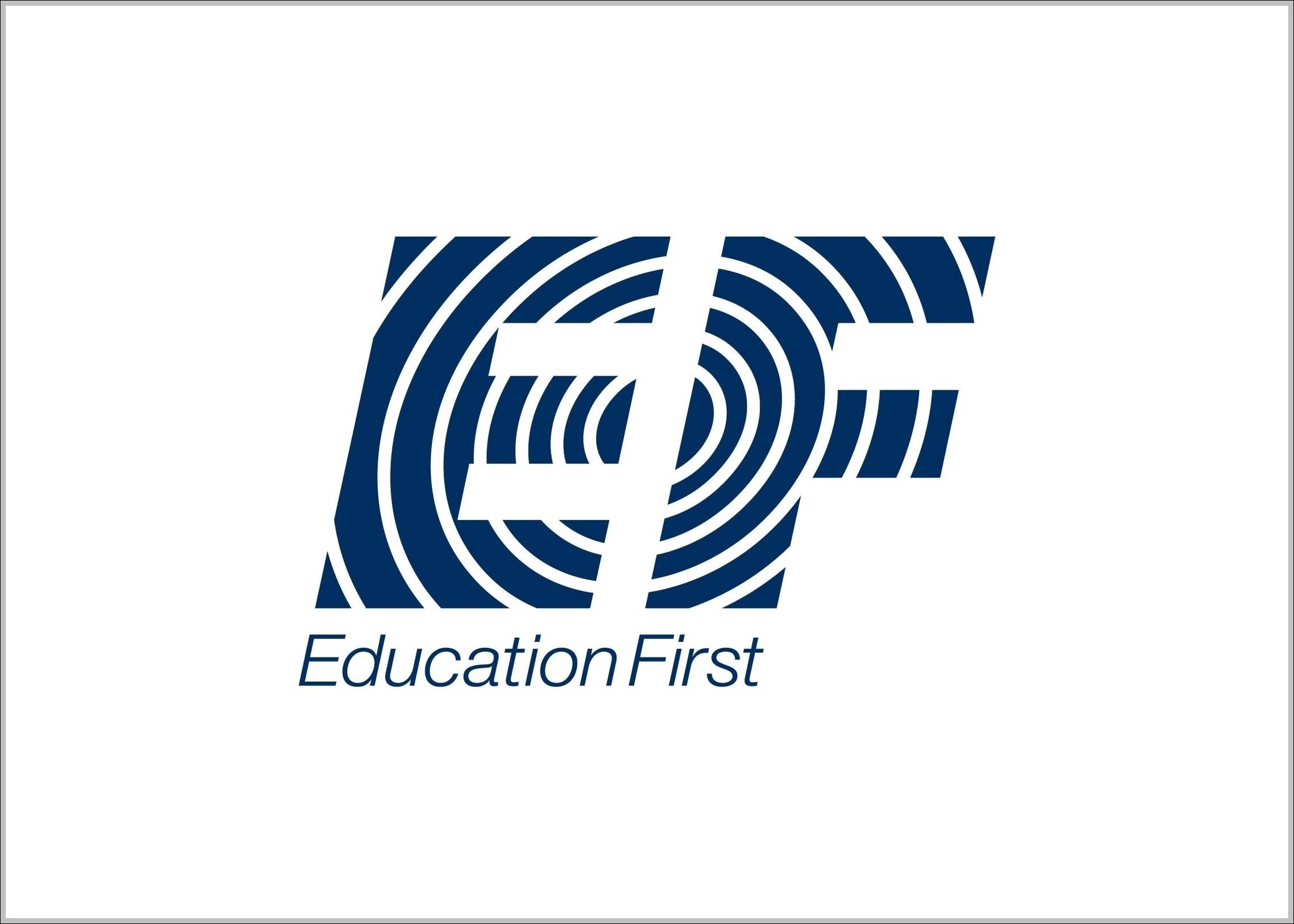 EF logo and sign