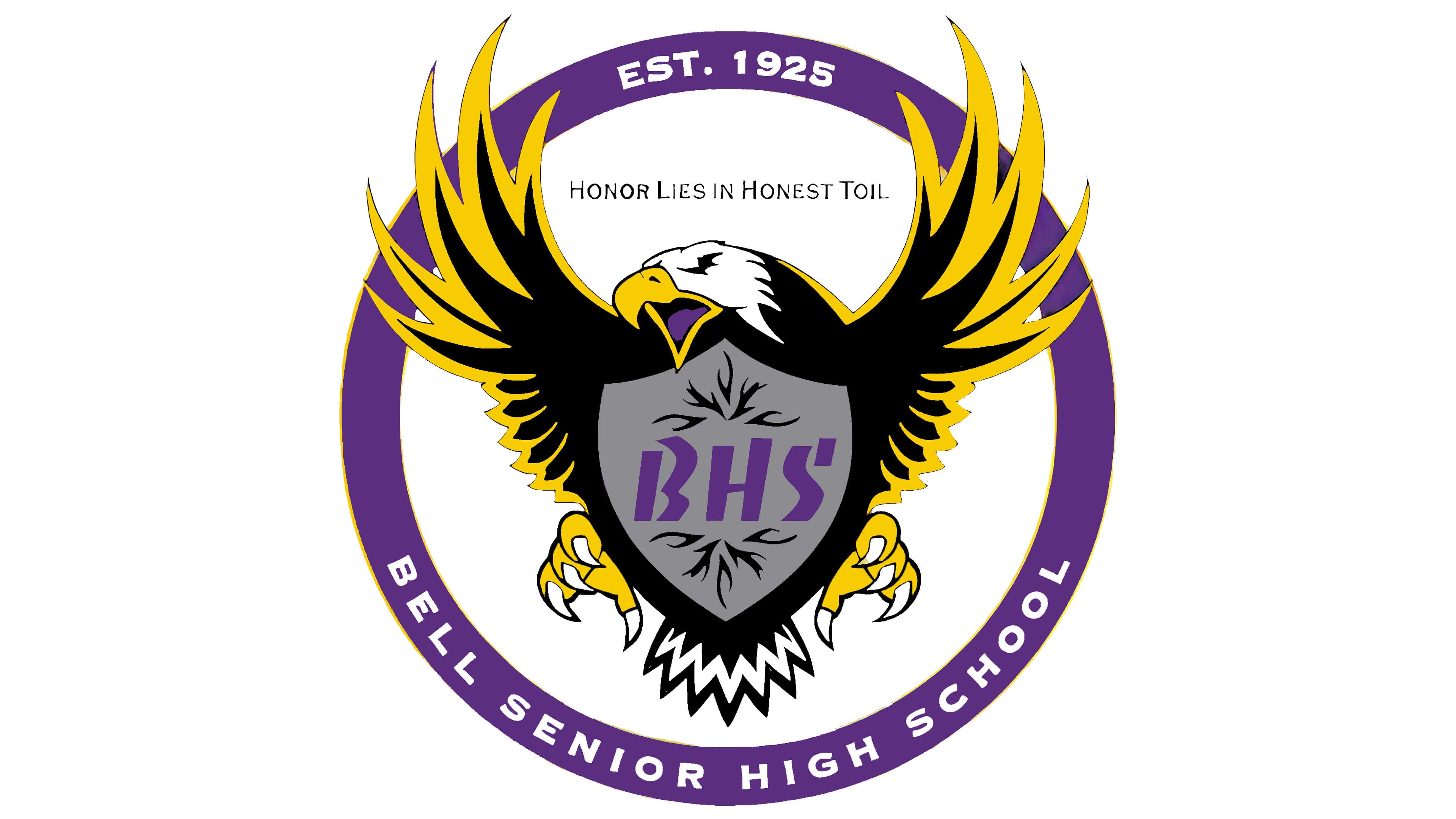 Eagle Bell High School Sign